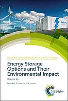 Energy storage options and their environmental impact