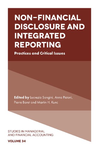 Non-financial disclosure and integrated reporting : practices and critical issues