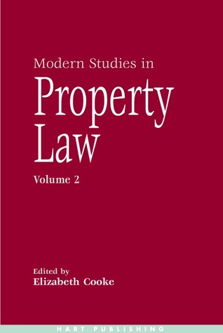 Modern Studies in Property Law, Volume 2