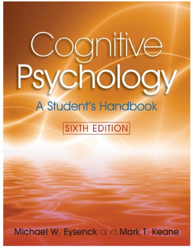 Cognitive Psychology