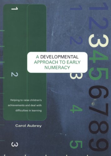 A Developmental Approach to Early Numeracy