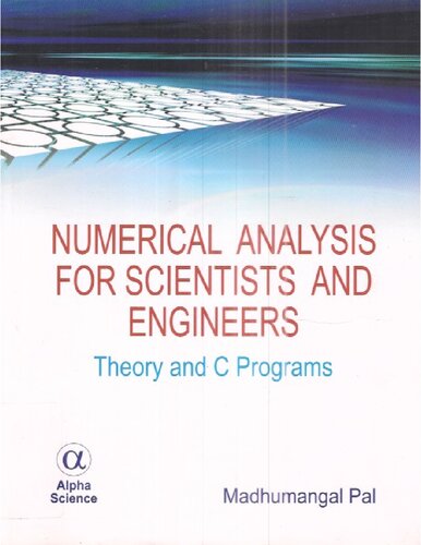 Numerical Analysis for Scientists and Engineers