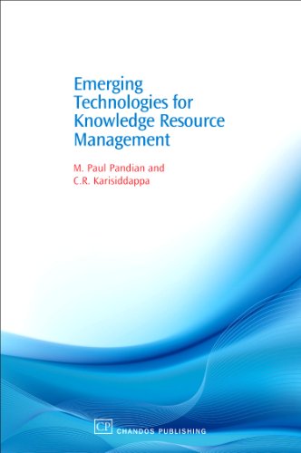 Emerging Technologies for Knowledge Resource Management