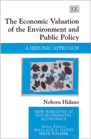 The Economic Valuation Of The Environment And Public Policy