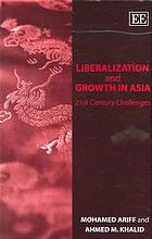 Liberalization and Growth in Asia