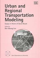 Urban and Regional Transportation Modeling