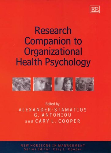 Research Companion to Organizational Health Psychology