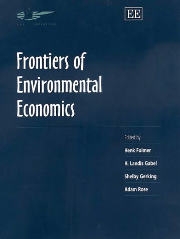 Frontiers of environmental economics