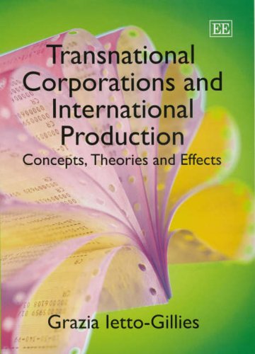 Transnational Corporations and International Production