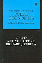 The Elgar Companion to Public Economics