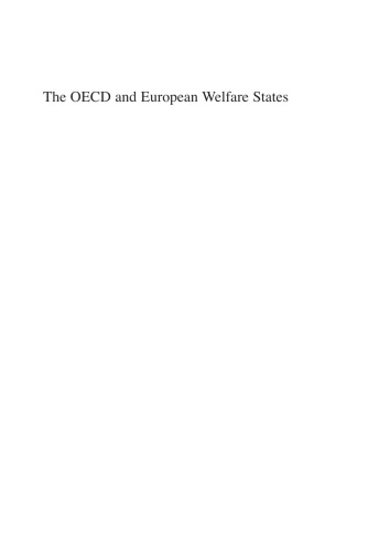 The OECD and European Welfare States