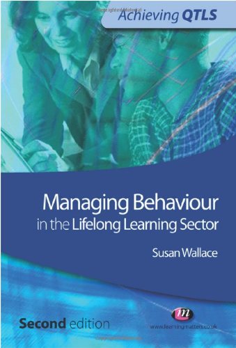 Managing behaviour in the lifelong learning sector