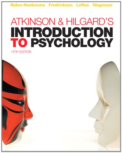 Atkinson &amp; Hilgard's Introduction to Psychology