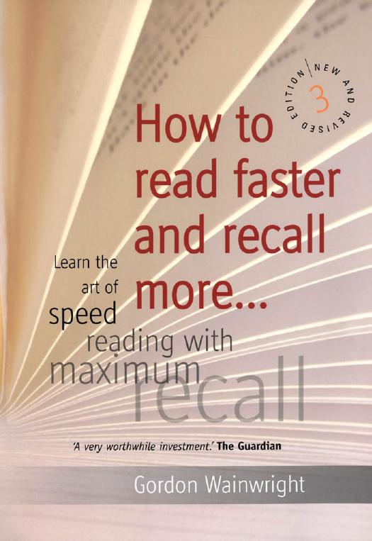 How to Read Faster and Recall More