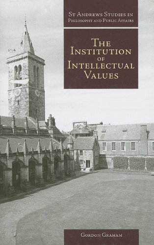 The Institution of Intellectual Values