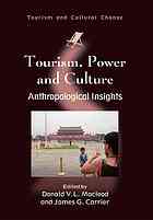 Tourism, Power and Culture