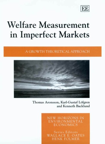 Welfare Measurement in Imperfect Markets