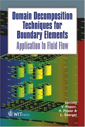 Domain decomposition techniques for boundary elements : application to fluid flow