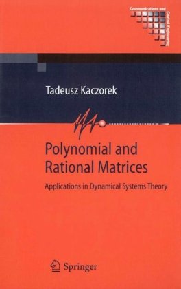 Polynomial And Rational Matrices