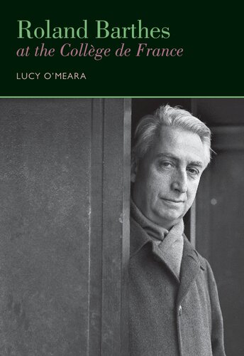 Roland Barthes at the College de France