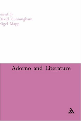 Adorno and Literature