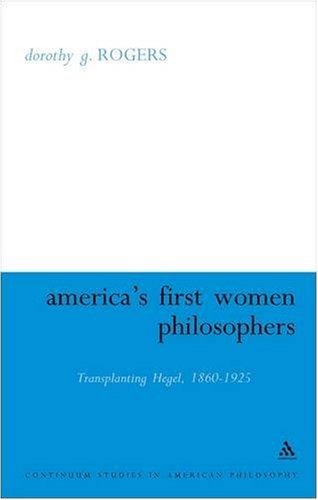 America's First Women Philosophers