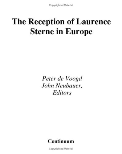 The Reception of Laurence Sterne in Europe