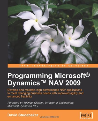 Programming Microsoft Dynamics Nav 2009 Programming Microsoft Dynamics Nav 2009