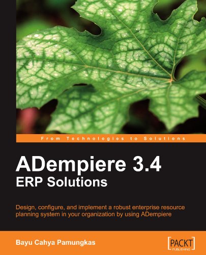 Adempiere 3.4 Erp Solutions