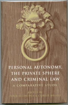 Personal Autonomy, the Private Sphere and Criminal Law