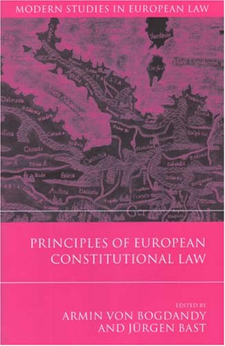 Principles of European Constitutional Law.