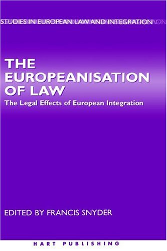 The Europeanisation of Law