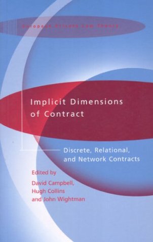 Implicit Dimensions of Contract