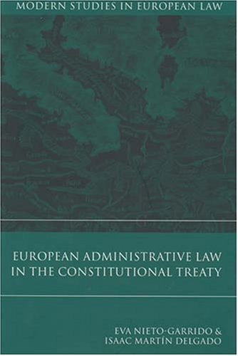 European Administrative Law in the Constitutional Treaty
