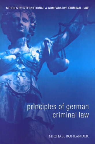 Principles of German Criminal Law