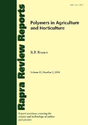 Polymers in agriculture and horticulture