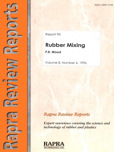 Rubber mixing