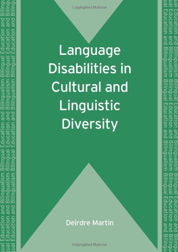 Language Disabilities in Cultural and Linguistic Diversity