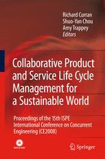 Collaborative Product and Service Life Cycle Management for a Sustainable World