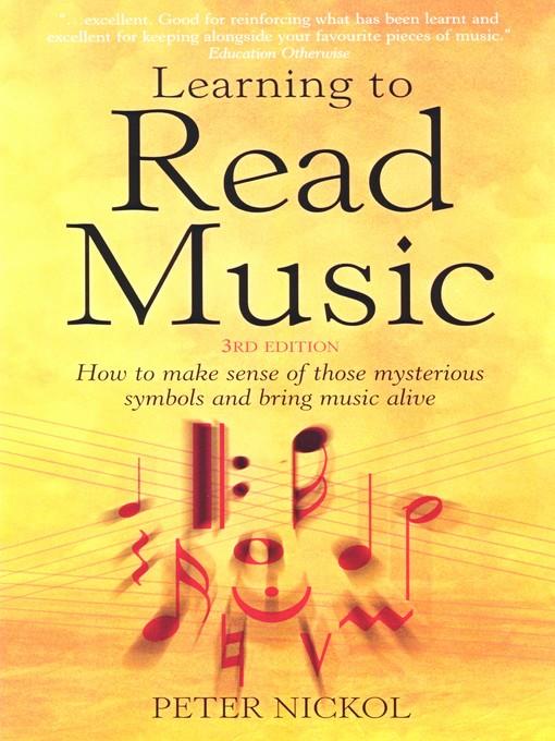 Learning to Read Music