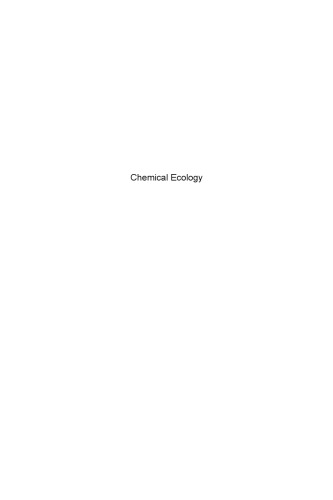 Chemical Ecology