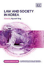 Law and Society in Korea