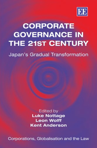 Corporate governance in the 21st century : Japan's gradual transformation