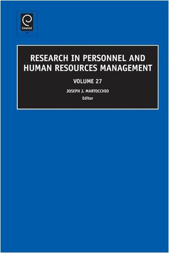 Research in Personnel and Human Resources Management, Volume 27