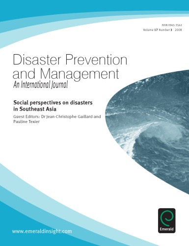 Social perspectives on disasters in Southeast Asia