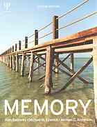 Memory [Paperback] [Nov 27, 2014] Baddeley, AlanEysenck, Michael W.Anderson, Michael C.