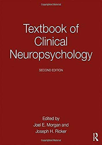 Textbook of Clinical Neuropsychology