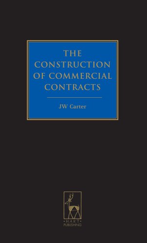 The Construction of Commercial Contracts