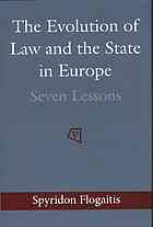 The Evolution of Law and the State in Europe