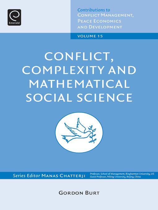 Conflict, Complexity and Mathematical Social Science